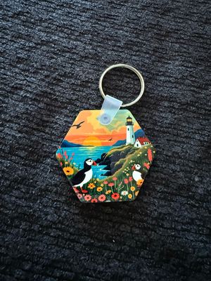 Newfoundland Scenery Keychain