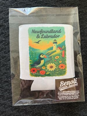 Newfoundland Scenery Drink Coozie