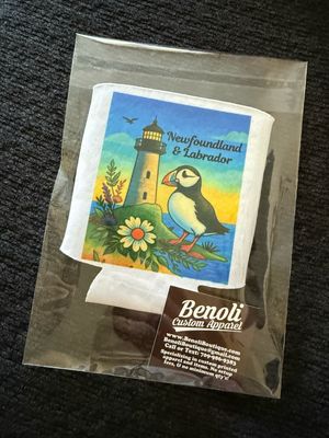 Newfoundland Scenery Drink Coozie