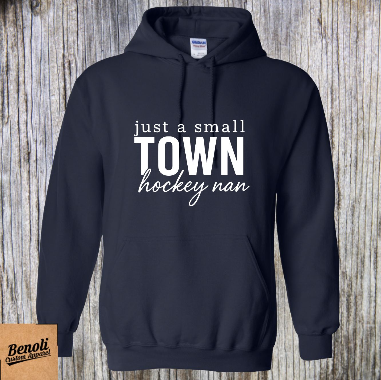 Just a Small Town Hockey NAN/POP Hoodie or Crewneck
