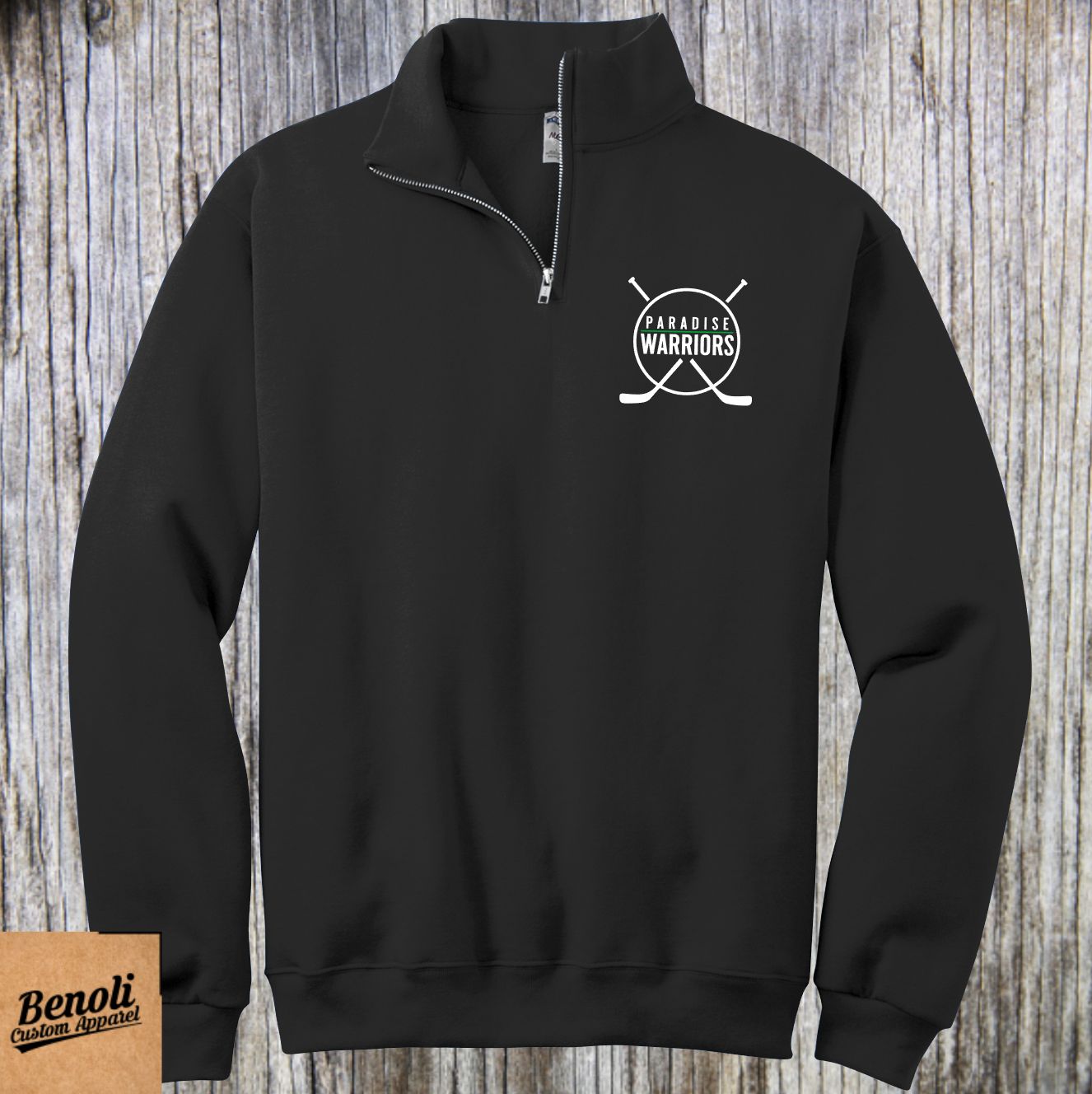 Warriors Crest 1/4 Zip