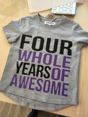 Whole Years of  Awesome Birthday Tee