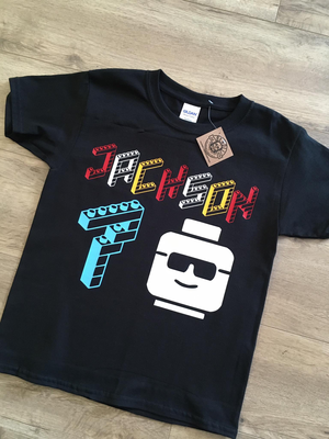 Lego “Cool Dude” birthday Tee