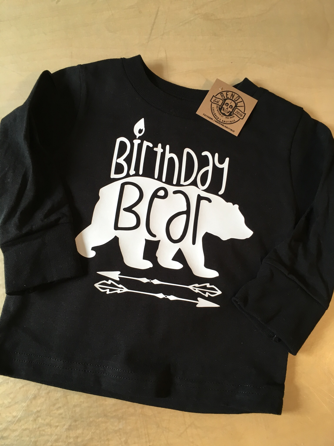 Birthday Bear Birthday Tee