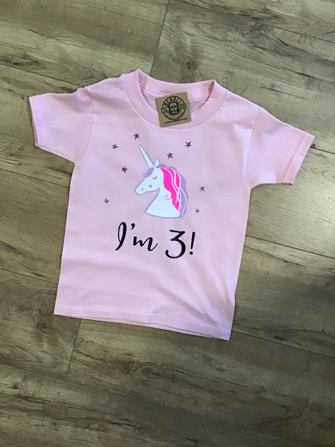 Unicorn Birthday Tee