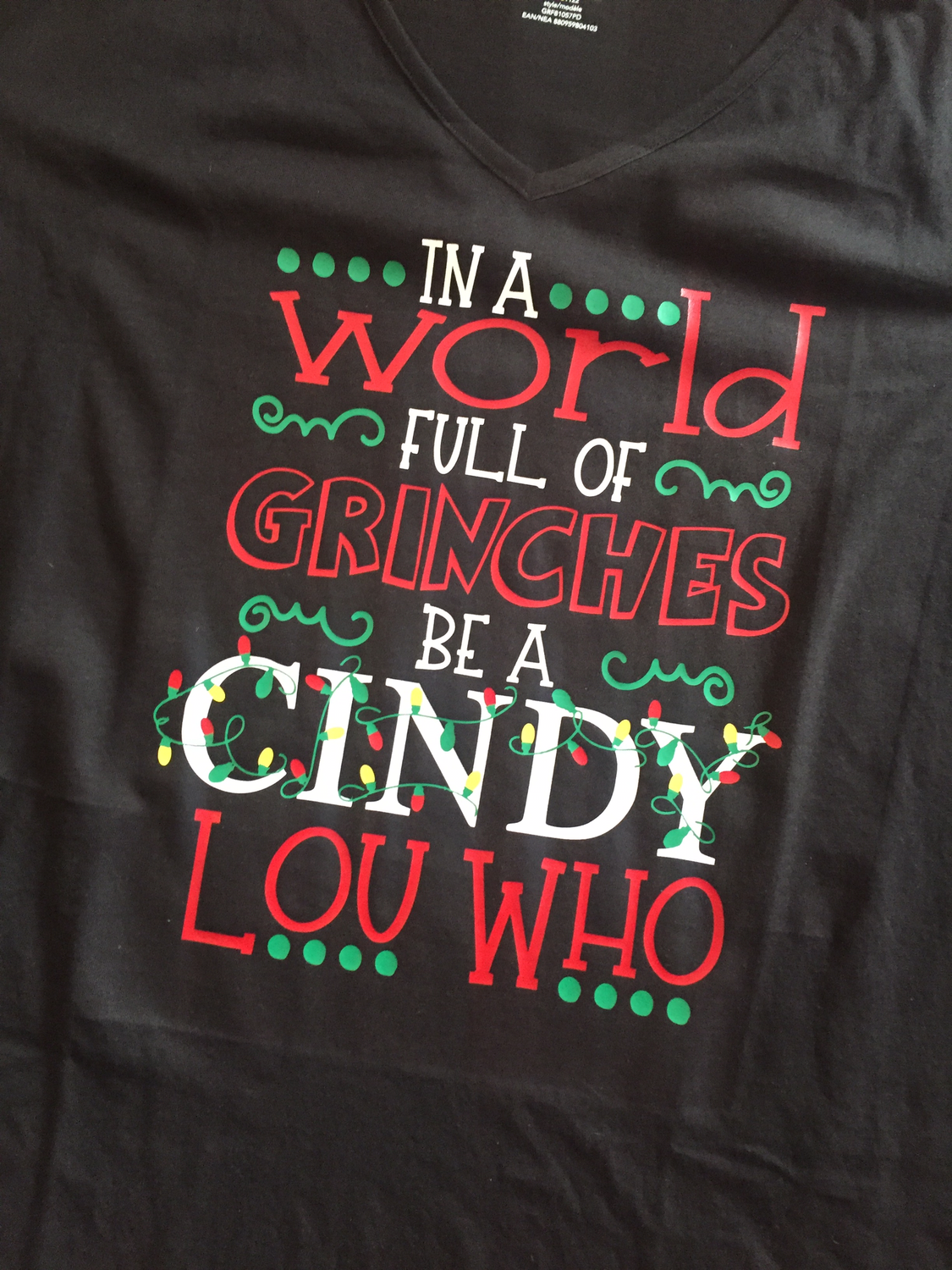 In a world full of Grinches, be a Cindy Lou Who