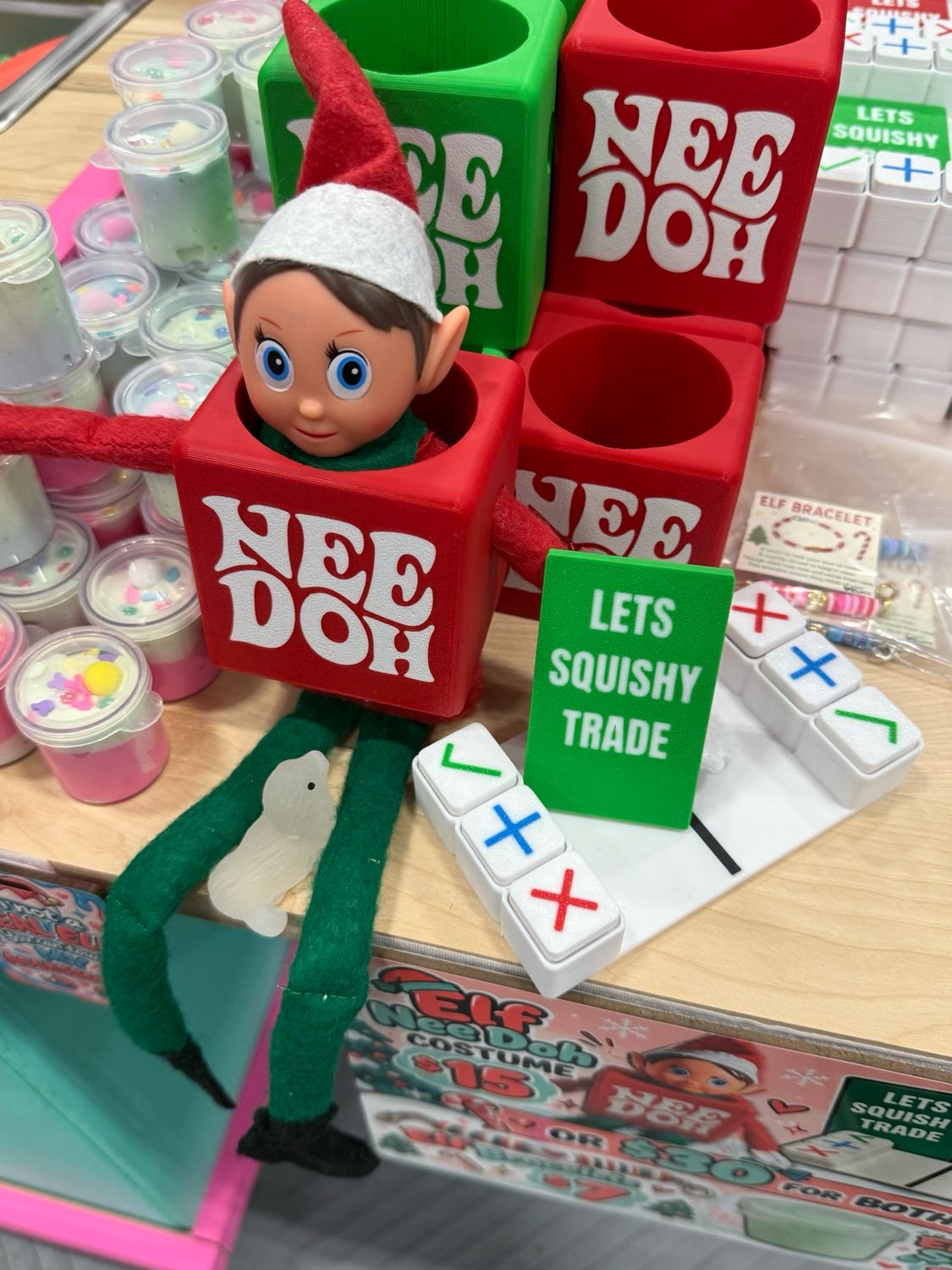 Nee Doh Elf Costume Only (No Squishy Trading Board)