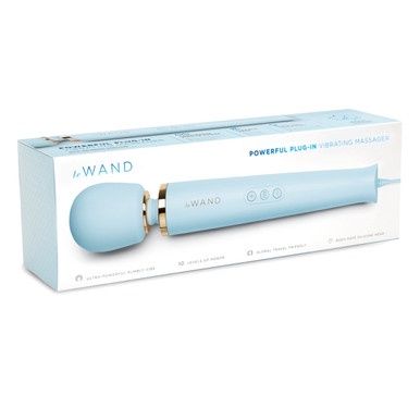 LE WAND CORDED MASSAGER, Color: SKY BLUE
