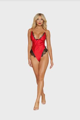 SATIN TEDDY - Badd Kitty