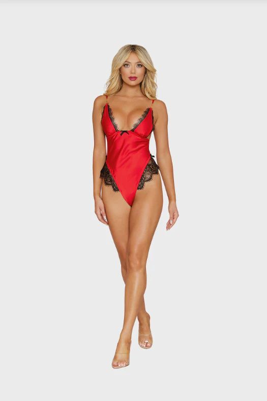SATIN TEDDY