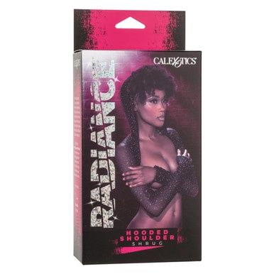 RADIANCE HOODED SHOULDER SHRUG - Badd Kitty