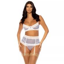 MORGAN 3PC SET BLUE, Size: S/M