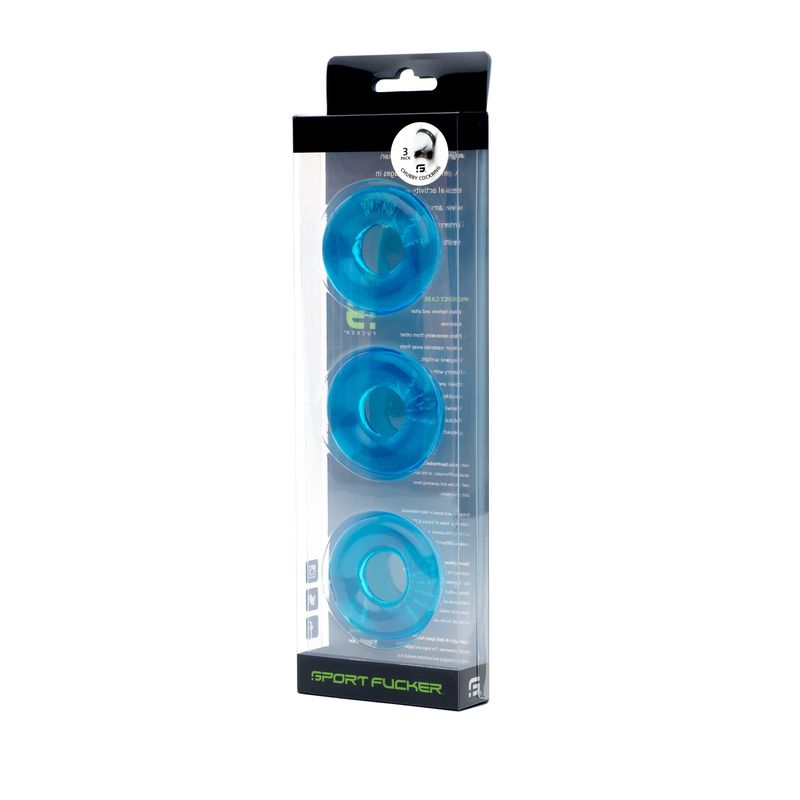 SPORT FUCKER RUBBER COCKRING 3PK