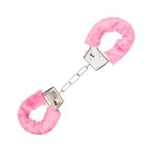 CE PLAYFUL FURRY CUFFS, Color: PINK