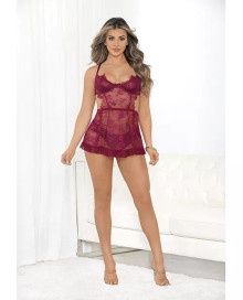 EYELASH APRON W/ PANTY - Badd Kitty