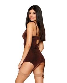 GARTER  SLIP &amp; GSTRING - Badd Kitty