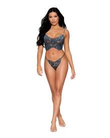 BUSTIER &amp; GSTRING TWILIGHT