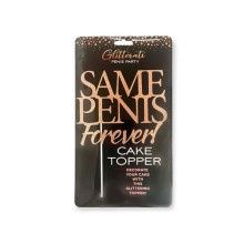 GLITTERATI PENIS CAKE TOPPER
