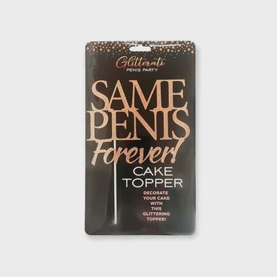 GLITTERATI PENIS CAKE TOPPER - Badd Kitty