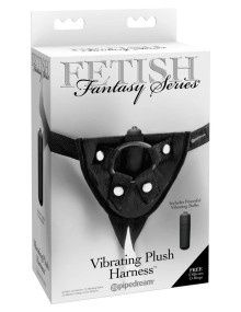FETISH FANTASY VIBE PLUSH HARNESS - Badd Kitty