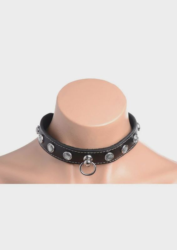 MASTER SERIES BLING VIXEN COLLAR CLR
