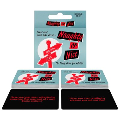 NAUGHTY OR NICE CARD GAME - Badd Kitty