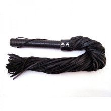 ROUGE LEATHER FLOGGER, Color: BLACK