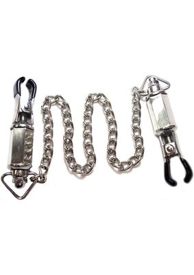 ROUGE WEIGHTED NIPPLE CLAMPS - Badd Kitty