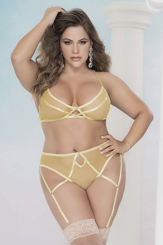 2PC AMALFI SET YELLOW PLUS