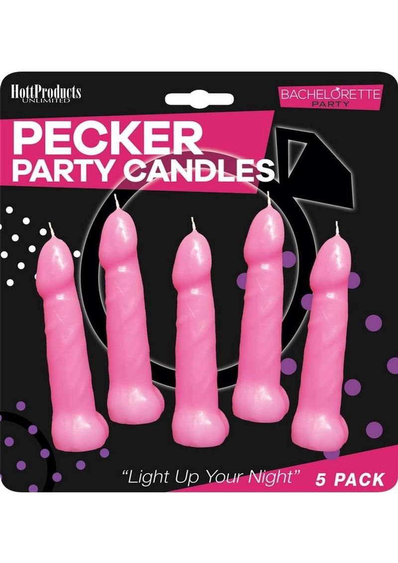 BACHELORETTE PARTY CANDLES 5PK
