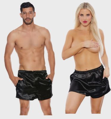 SATIN SHORTS - Badd Kitty