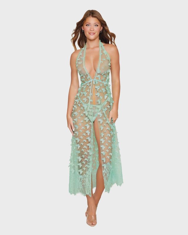 BUTTERFLY GOWN &amp; GSTRING