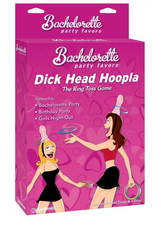 BACHELORETTE PARTY DICK HEAD HOOPLA