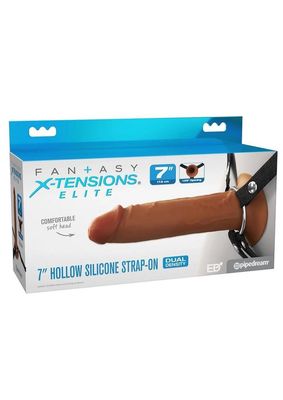 XTENSIONS HOLLOW STRAP 7IN BROWN - Badd Kitty