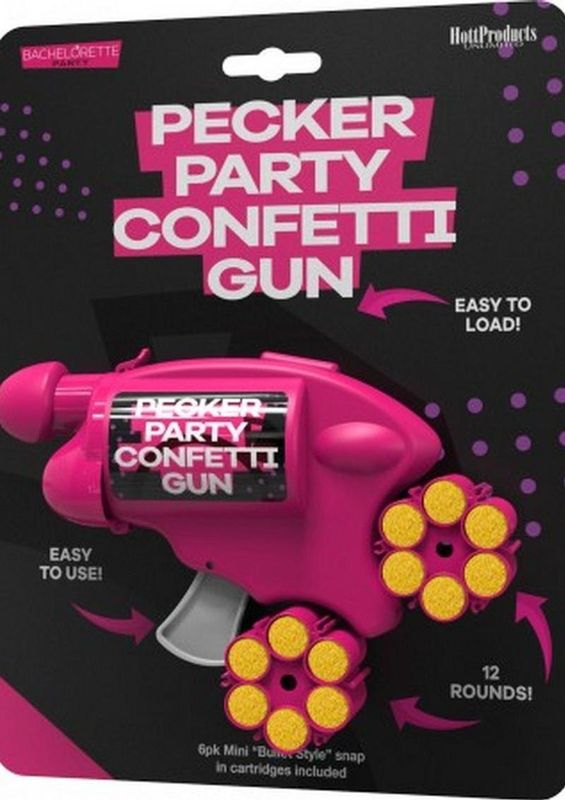 PECKER PARTY CONFETTI GUN