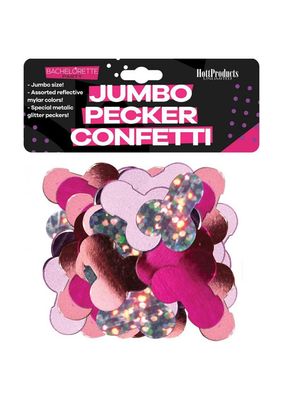 JUMBO MYLAR PECKER CONFETTI - Badd Kitty