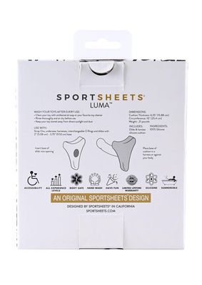 SPORTSHEETS LUMA HARNESS CUSHION BLUE - Badd Kitty