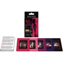 50 POSITIONS OF BONDAGE CARD GAME - Badd Kitty