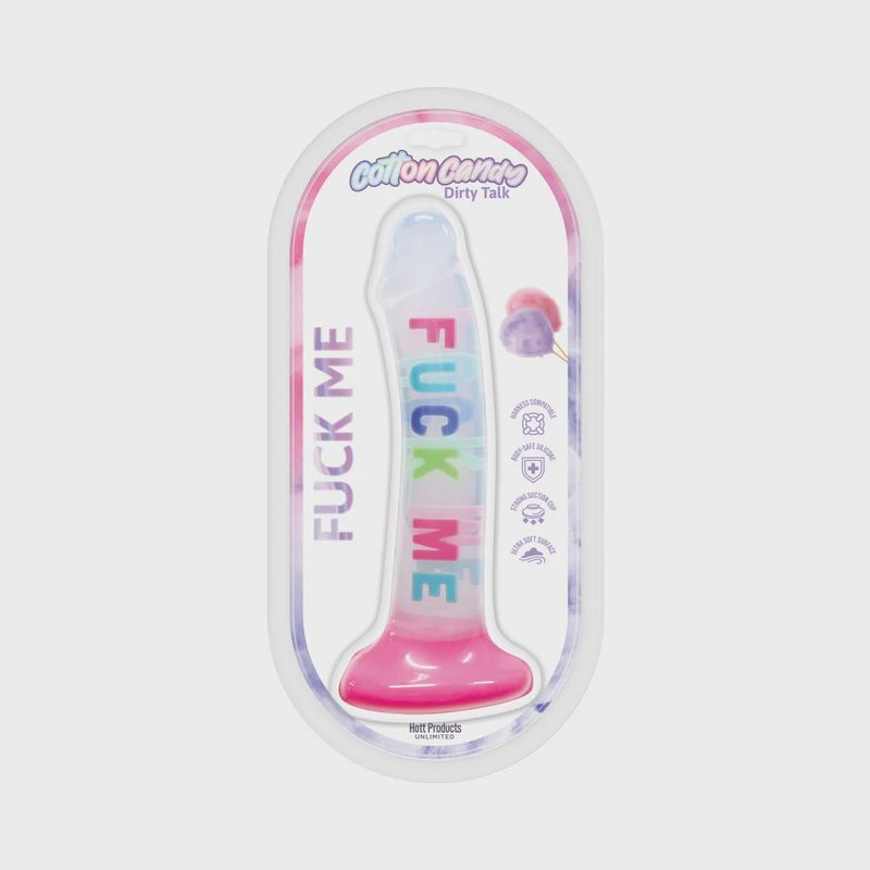 COTTON CANDY FUCK ME 8&quot; DILDO