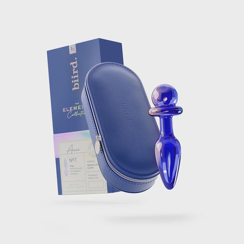 BIIRD ANII GLASS ANAL PLUG