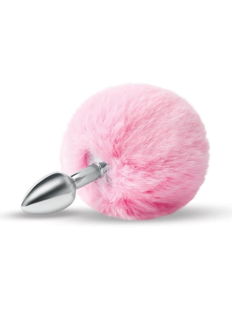 WHIPSMART FLUFFY BUNNY METAL PLUG, Color: PINK