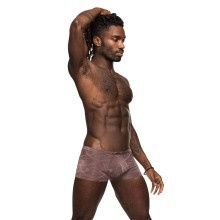 INTERMINGLE MINI SHORT MAUVE