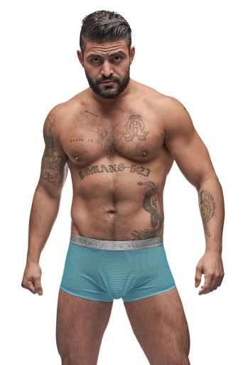 MESH SHORT SEA BLU