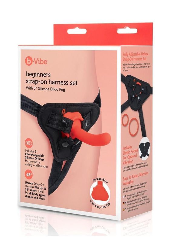 BVIBE BEGINNERS STRAP ON HARNESS SET