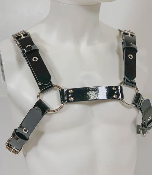 BUCKLE BULLDOG HARNESS, Size: S/M