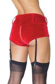 BOOTY SHORTS RED - Badd Kitty