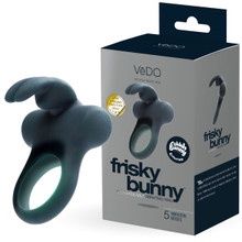 VEDO FRISKY BUNNY RECHARGE RING, Color: BLACK