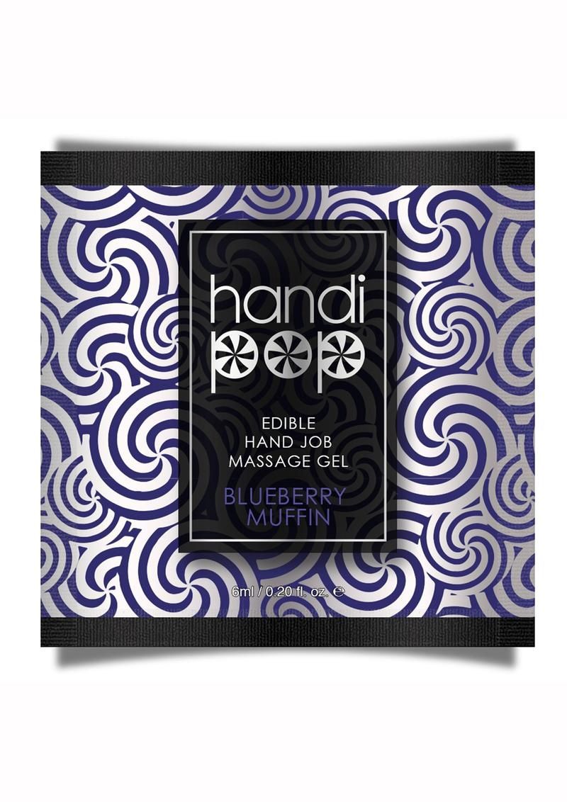 HANDIPOP EDIBLE MASSAGE GEL SAMPLE PACKET