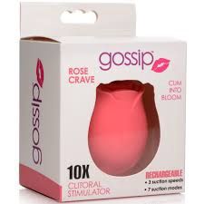 GOSSIP CUM INTO BLOOM CLITORAL VIBE, Color: CORAL