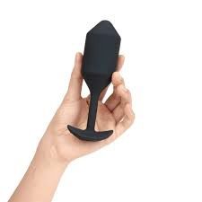 BVIBE SNUG PLUG 4 WEIGHTED, Color: BLACK